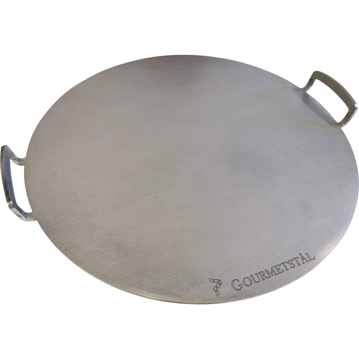 Rund pizzastål med grep, 49 cm