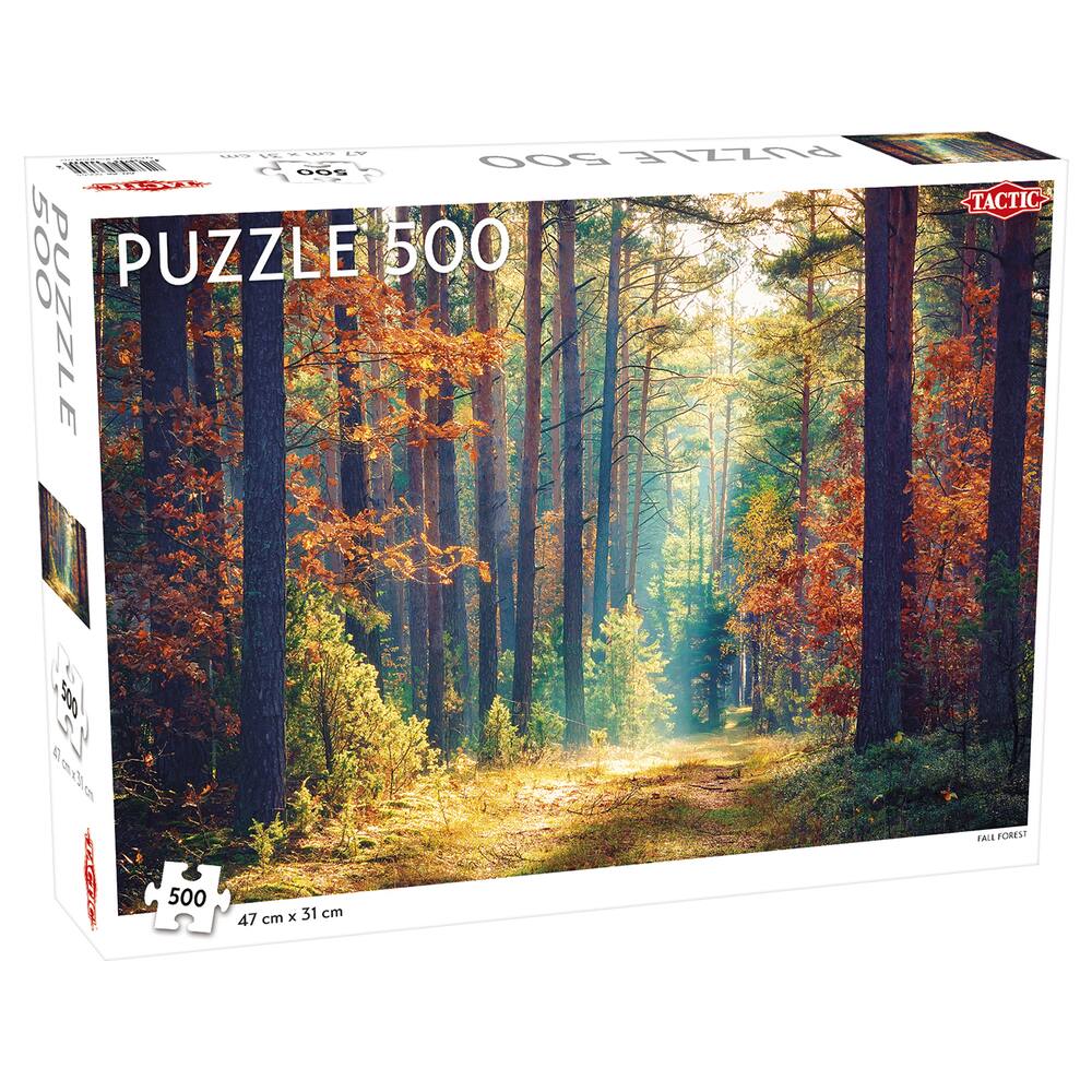 PUZZLE 500 PIECES FALL FOREST