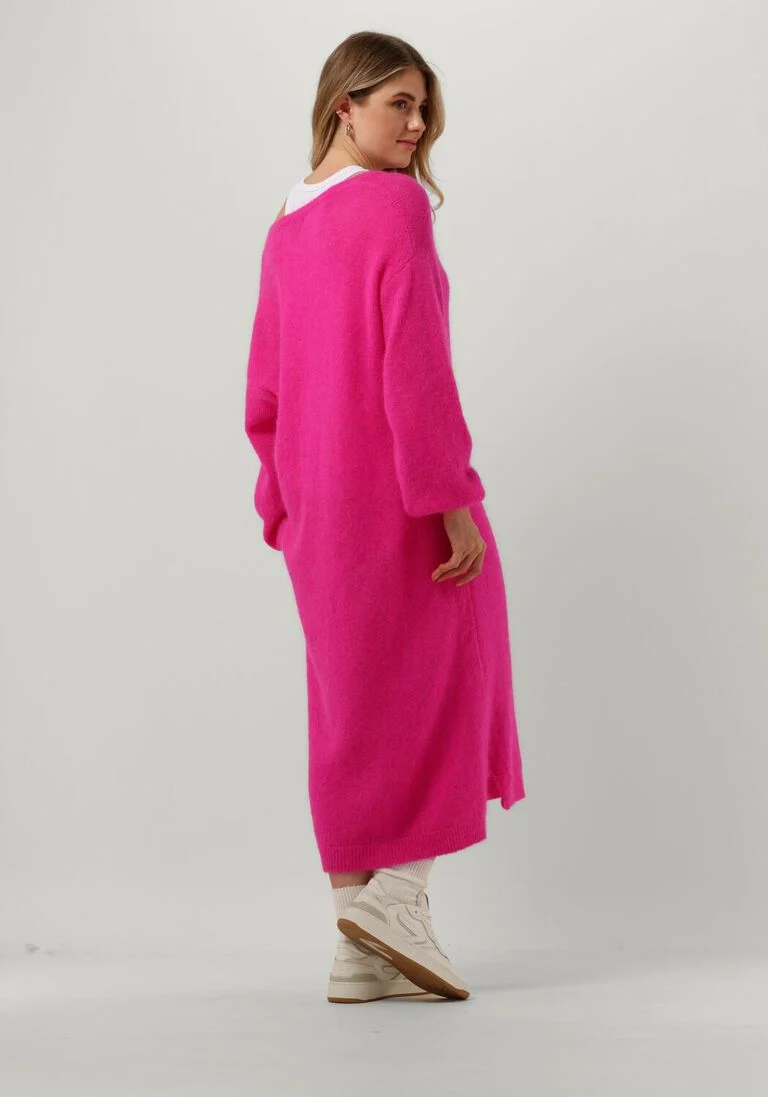 AMERICAN DREAMS roze american dreams midi jurk silja dress