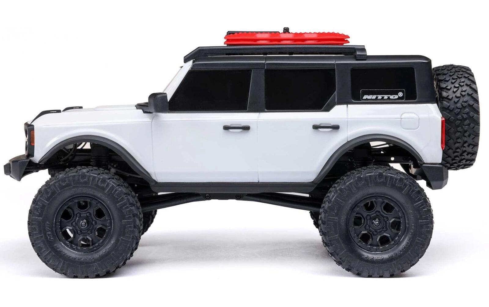 Rock Crawler SCX24 Ford Bronco, Weiss RTR, 1:24<br>4 x 4 RTR Brushed Rock Crawler