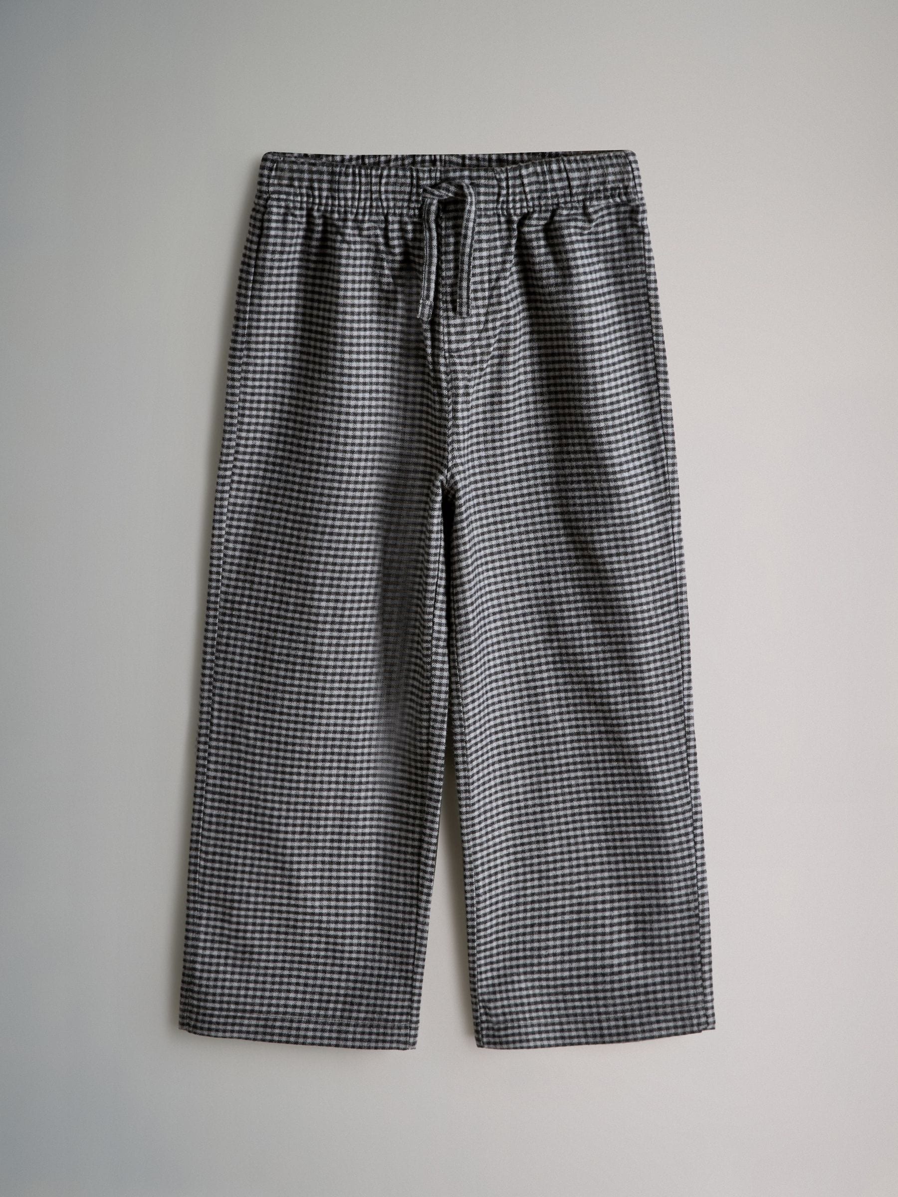 The Set 2 Pack Long Sleeve Cotton Jersey T-Shirt and Woven Bottom Pyjamas Set