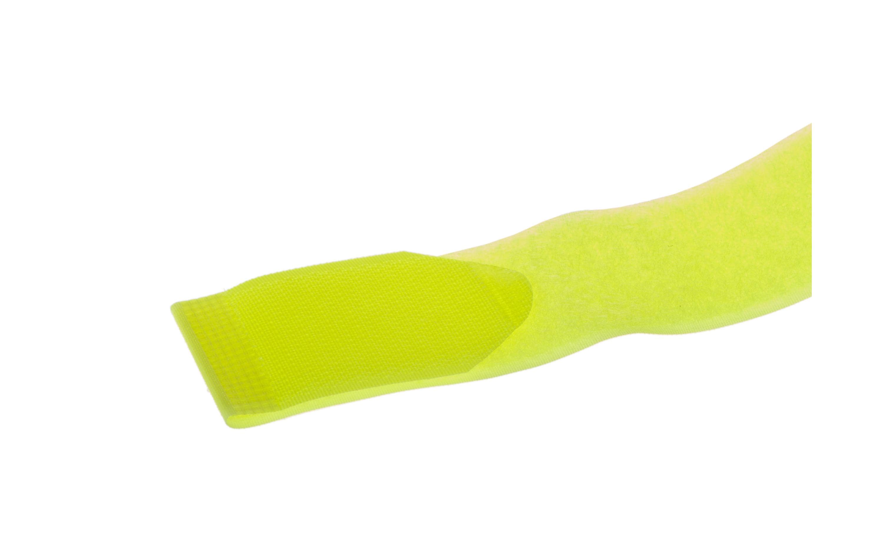 Schlaufenband FAST-VSTRAP 38 x 600 mm, GelbKlettverschlussgurt