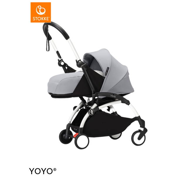 STOKKESTOKKE   YOYO³ 0+ white mit 6+ Textilset stone