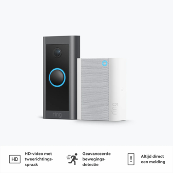 Ring Video Deurbel Wired met Chime bundel