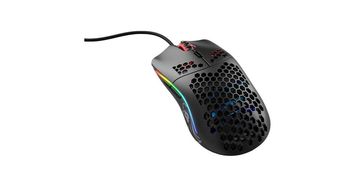 GloriousModel O gaming muis  (Zwart (mat), 12.000 dpi, RGB leds)
