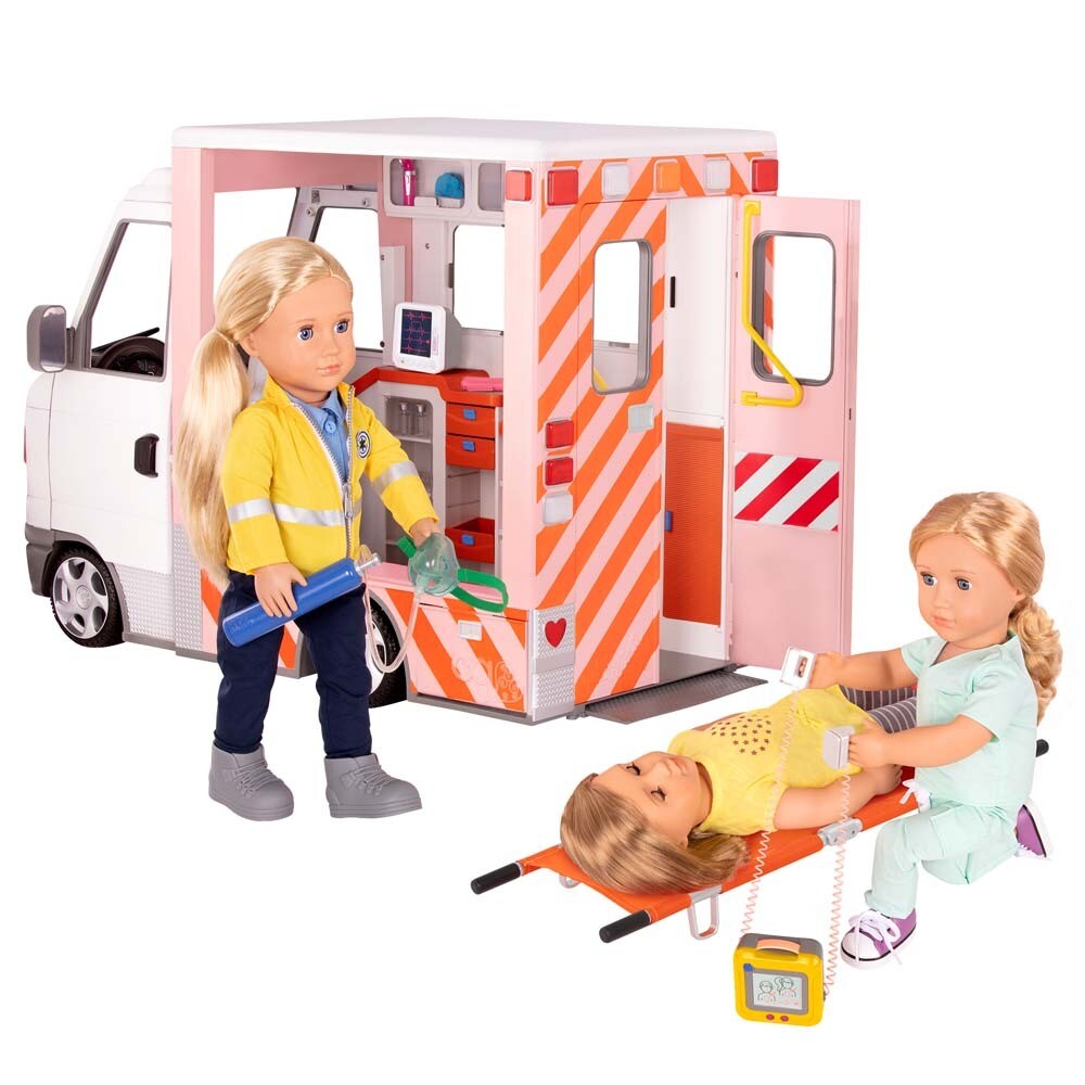 Our Generation Rettungswagen mit Accessoires