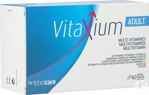 Vitaxium Multi-Vitamines Adult 60 Gélules