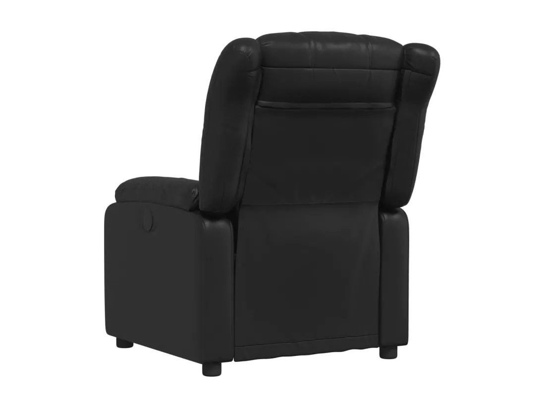 Fauteuil inclinable Noir Similicuir