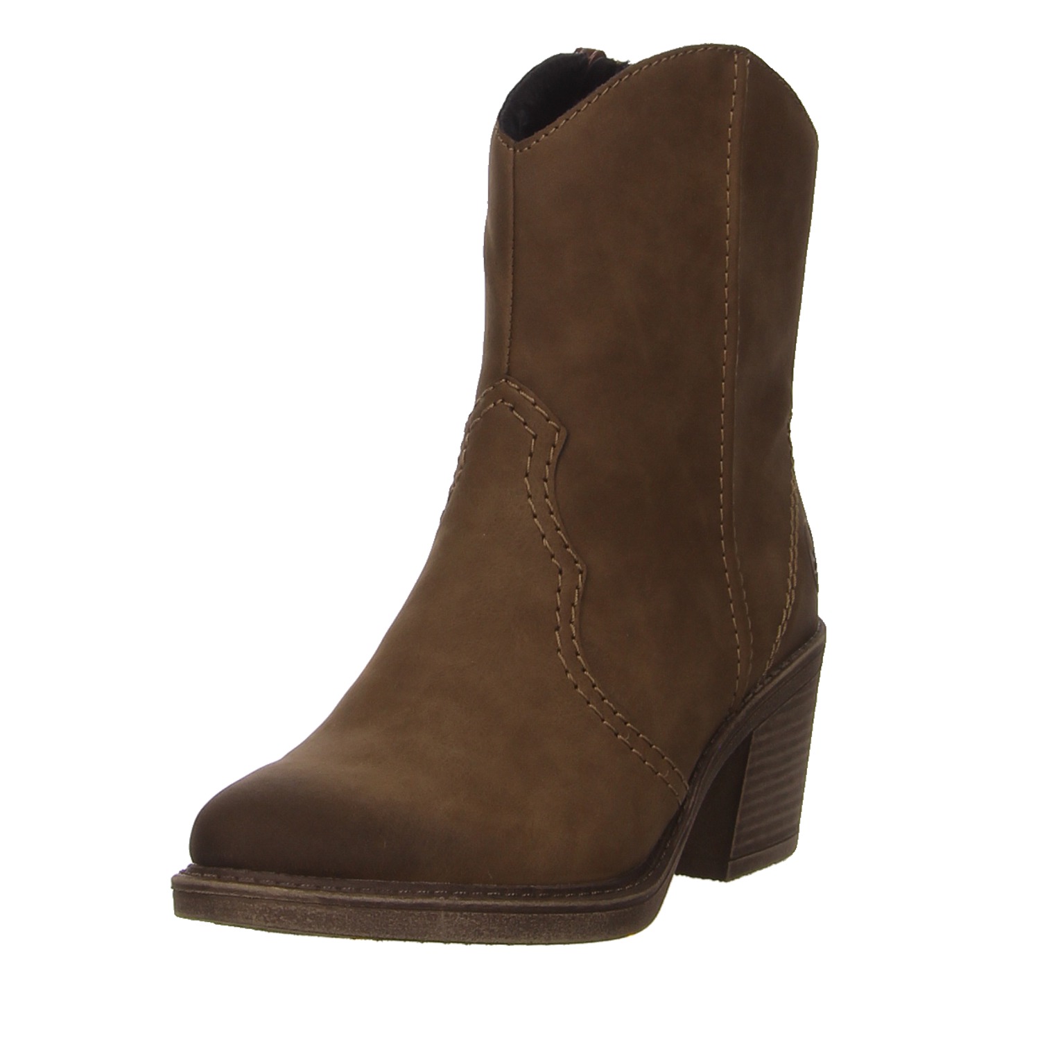 Rieker Stiefeletten braun beige