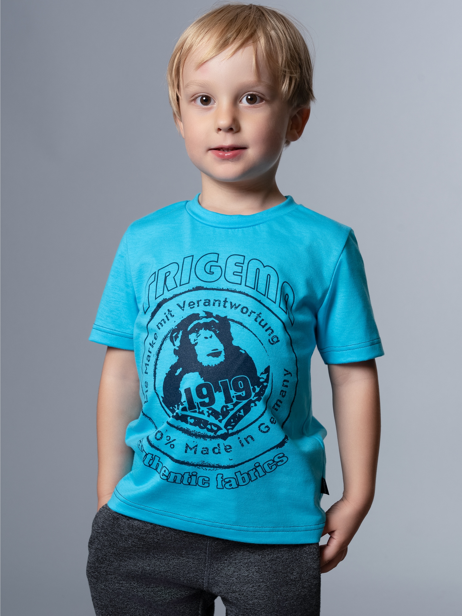 T-Shirt mit großem Printmotiv 