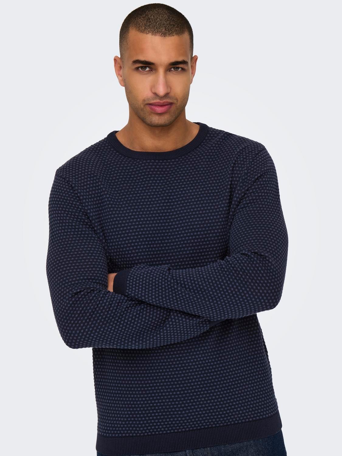 ONSTAPA Pullover Navy Blazer