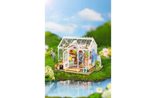 Puzzle »RoboTime Dreamy Garden House«