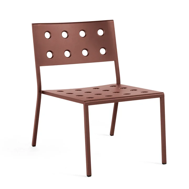 HAY - Balcony Lounge Chair, iron red