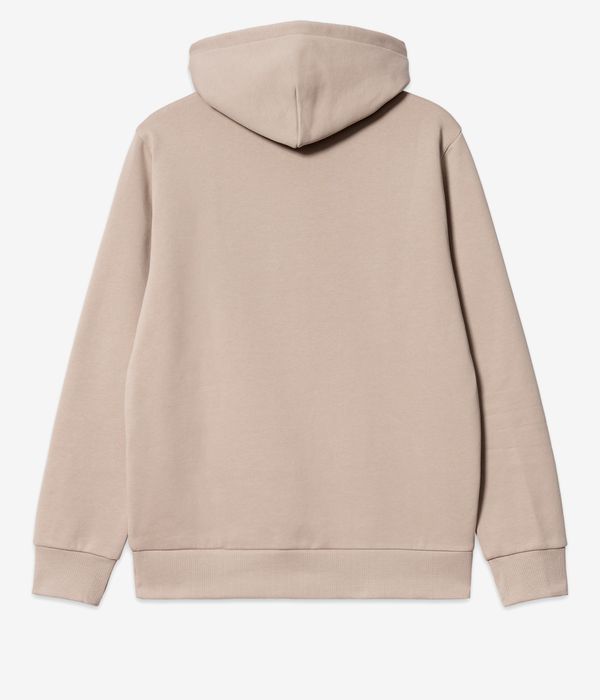 Carhartt WIP Script Embroidery Hoodie (wall black)