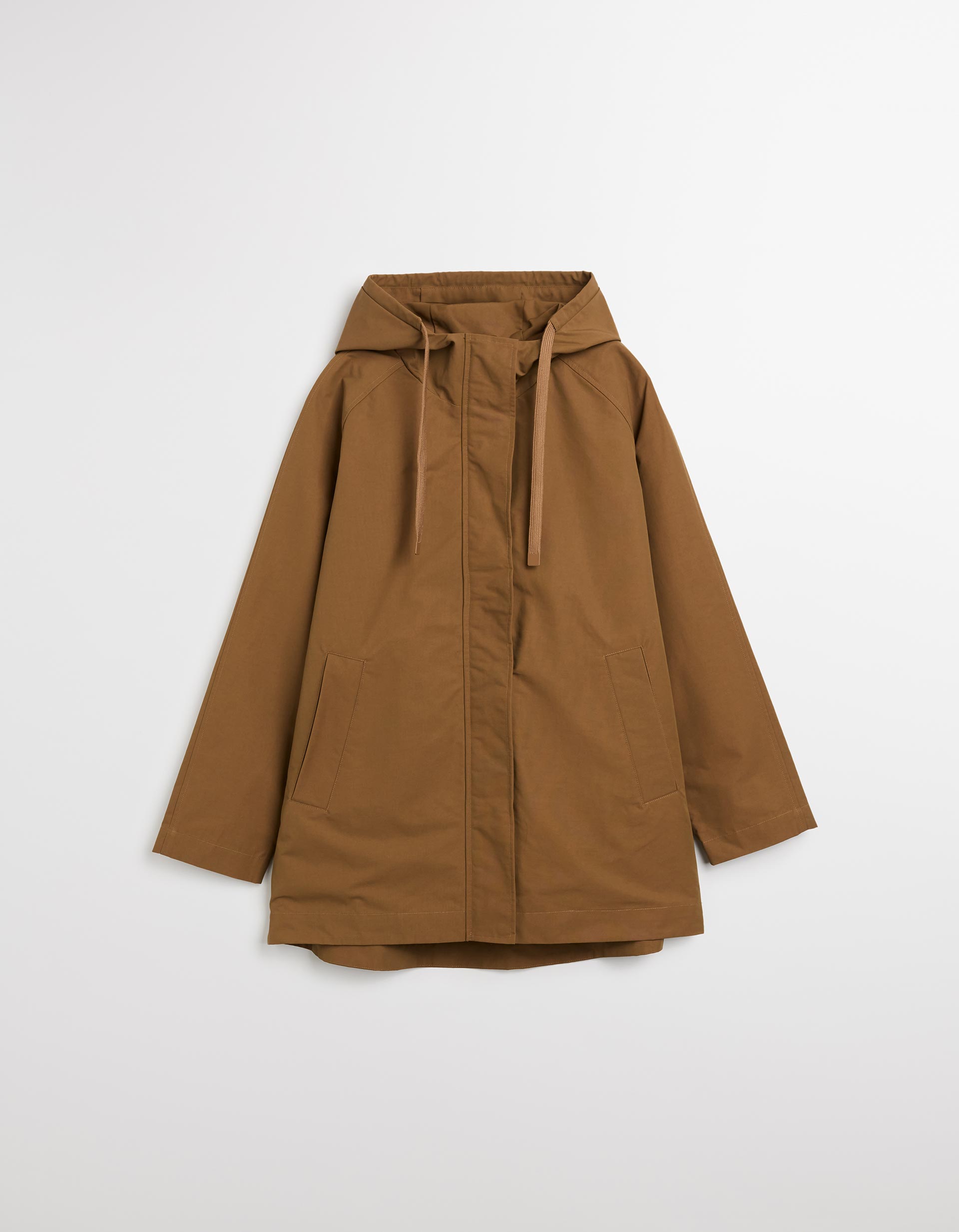 Parka Oversized, Mulher, Castanho Claro