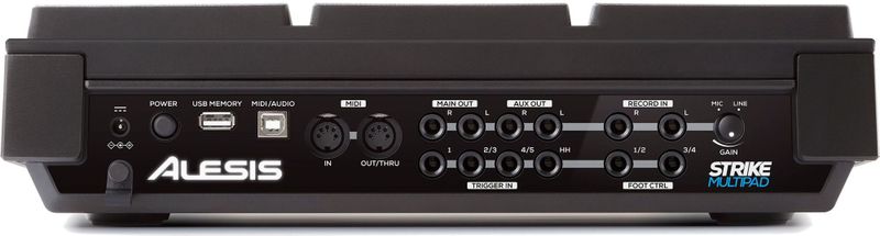 Alesis - Strike Multipad - Percussiepad - Zwart - 9 RGB-pads - 4,3-inch Display