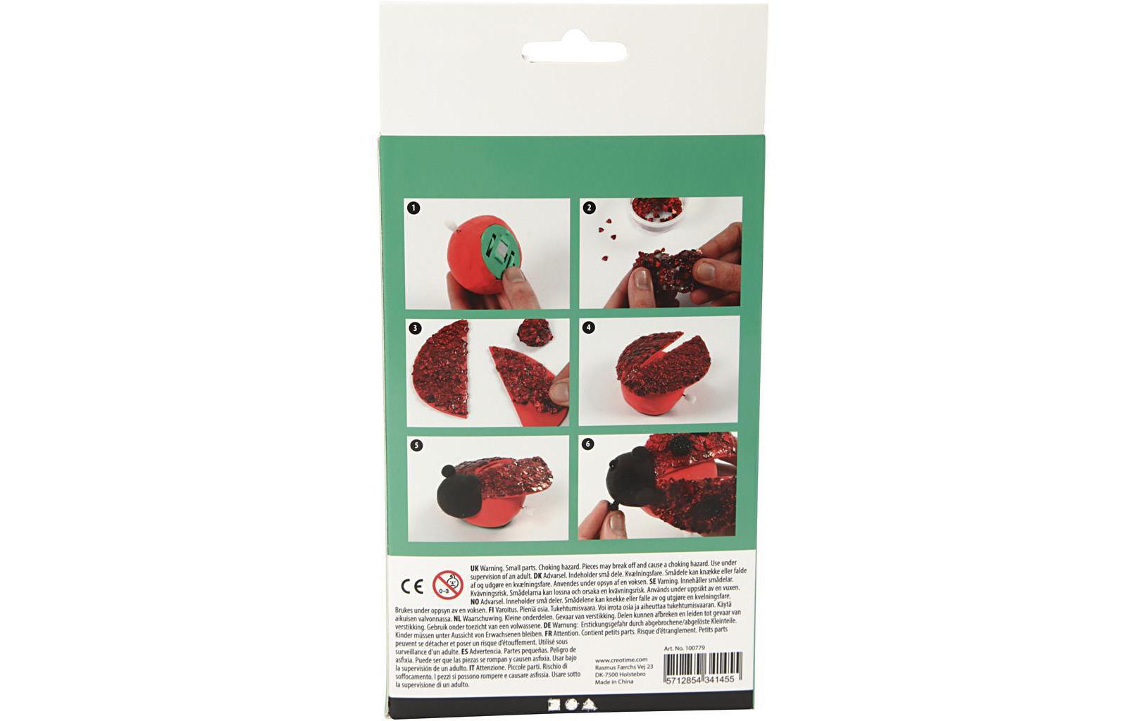 Modellier-Set Silk Clay Marienkäfer, 1 SetModellieren