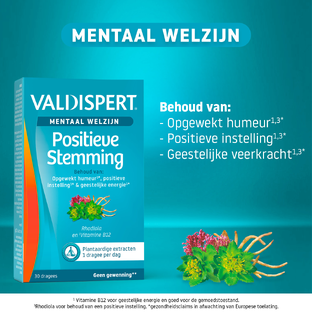 Valdispert Positieve Stemming Dragees 30ST
