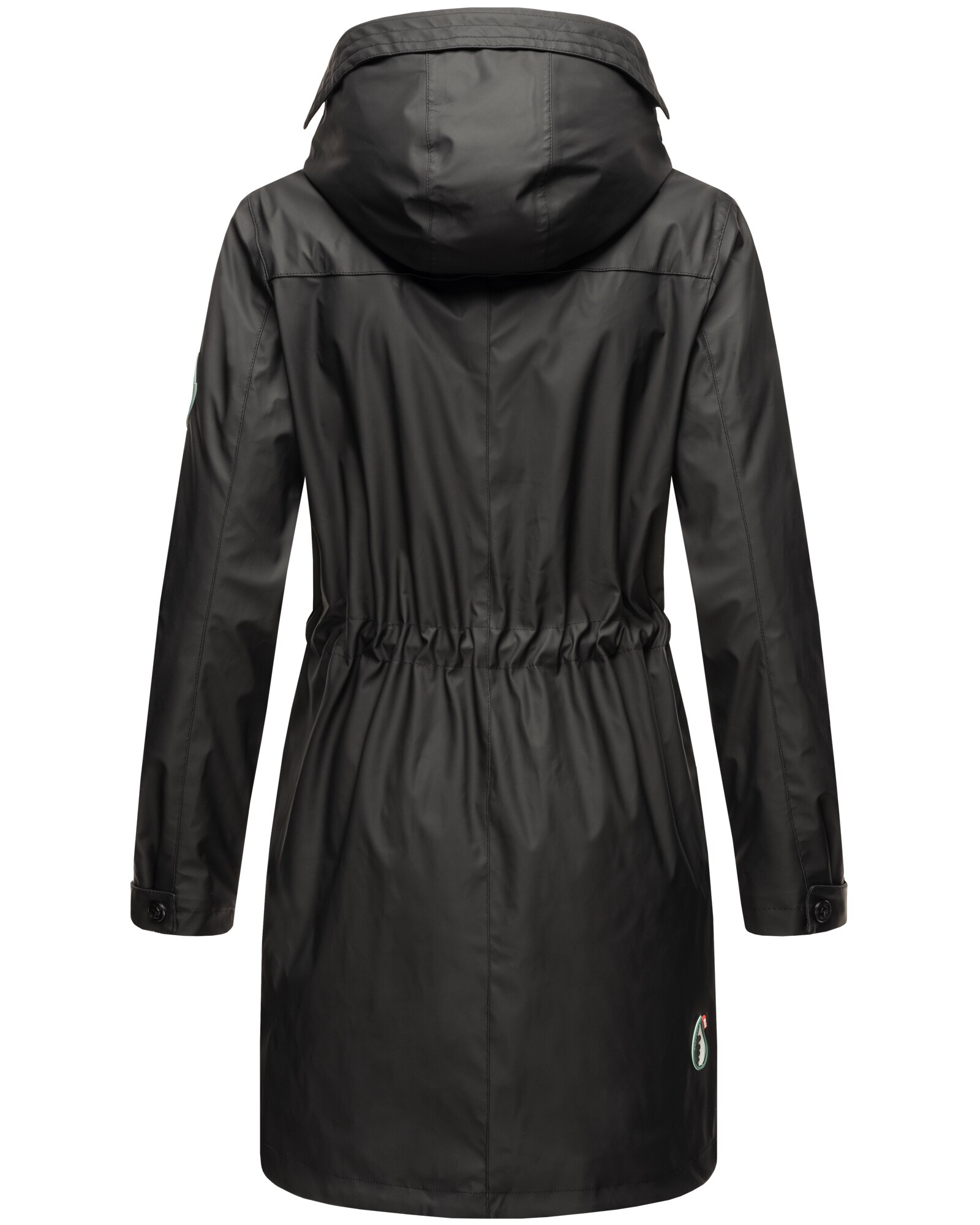 NAVAHOO Damen Outdoorjacke modischer Outdoor Regenmantel Deike