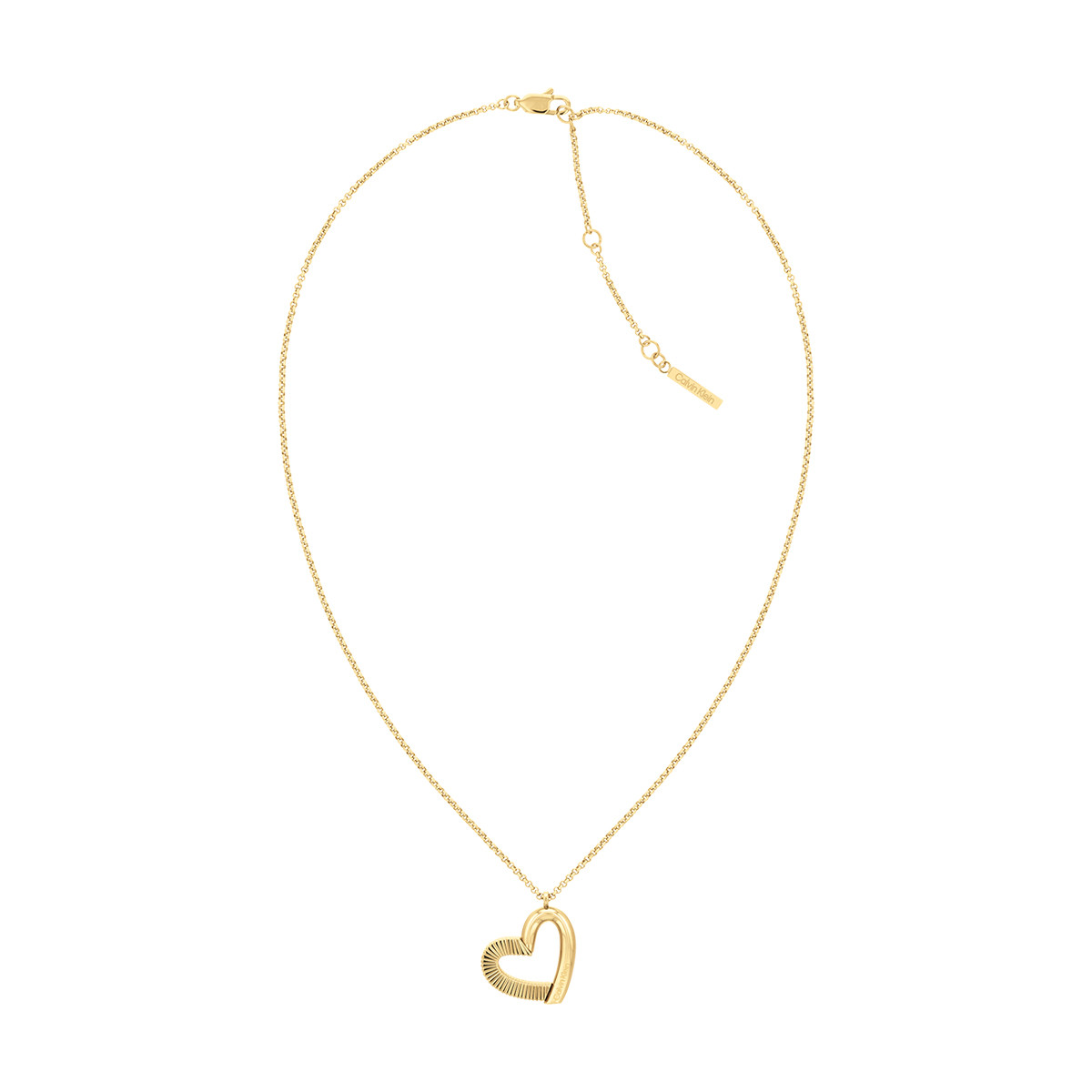 Collier CALVIN KLEIN acier doré