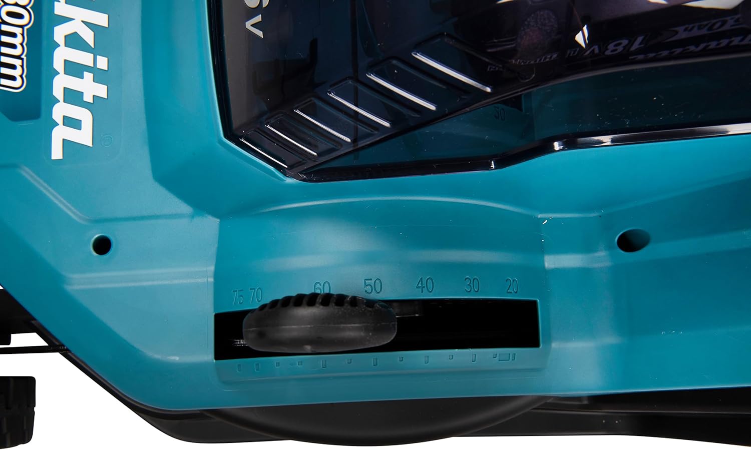 Makita DLM432PT2 Akku-Rasenmäher 2x18 V / 5,0 Ah, 2 Akkus + Doppelladegerät