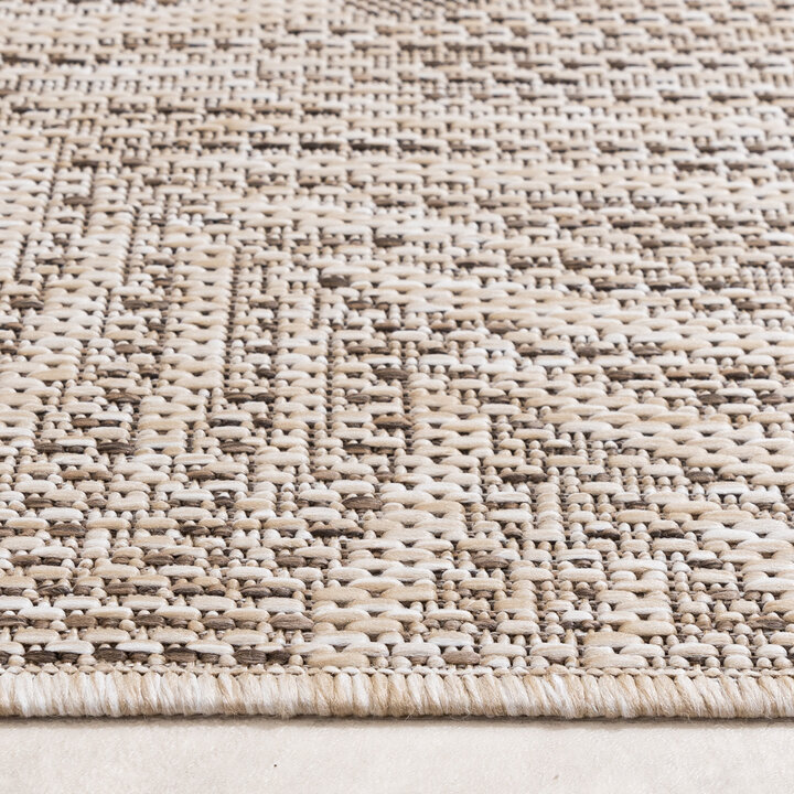 Buiten vloerkleed - Tiga Palm Taupe