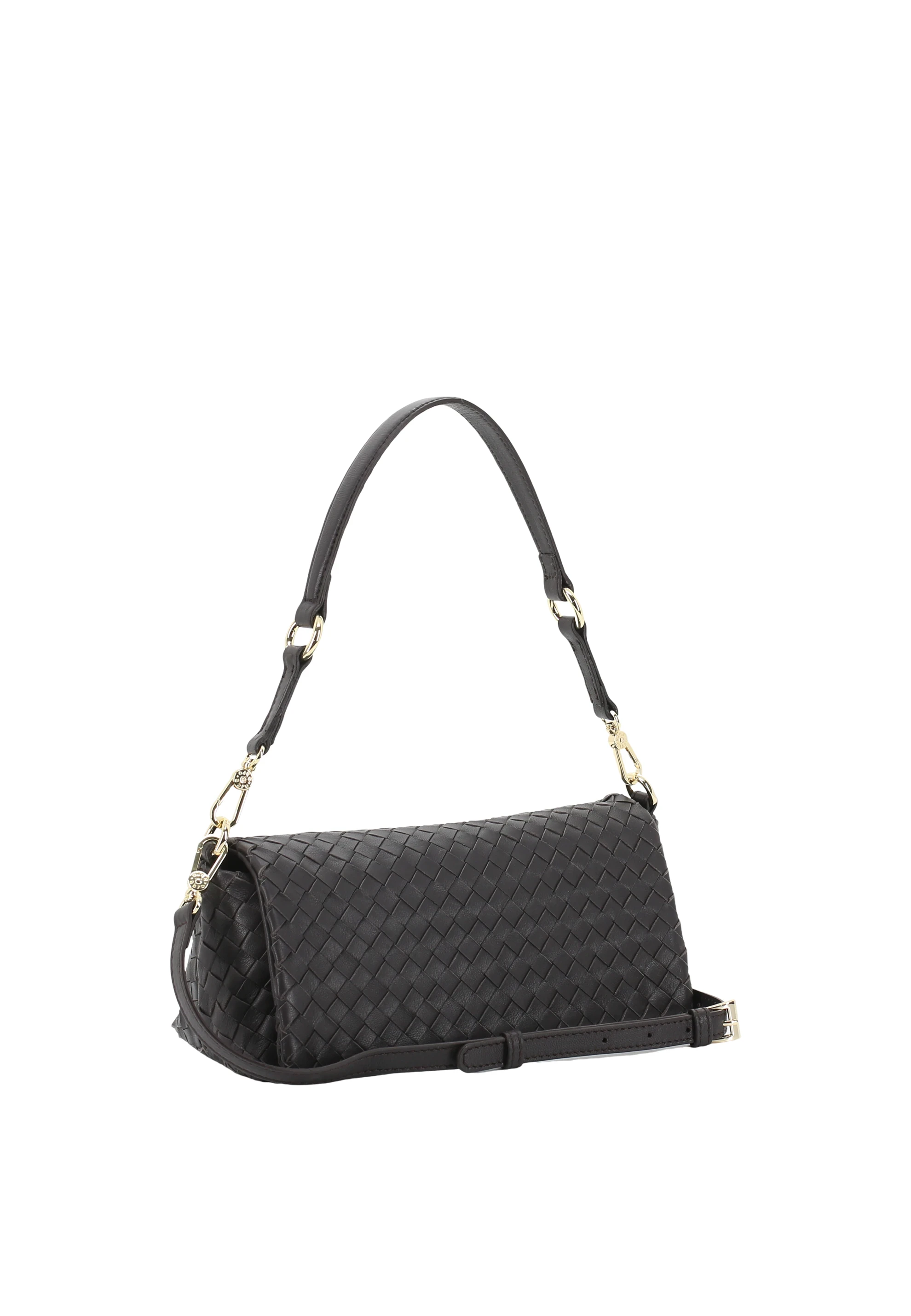 Shoulder bag MILA Leather Piuma weaving Standard