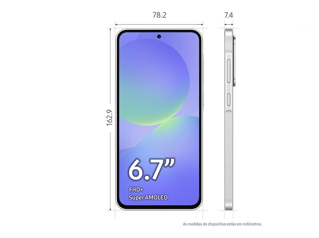 SMARTPHONE SAMSUNG GALAXY A36 5G BRANCO 128GB