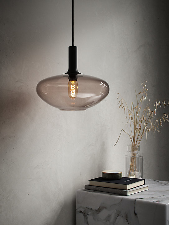 Ampoule LED décorative en spiral dimmable E27 ⌀4.5cm 250lm 4,5W doré blanc chaud Nordlux