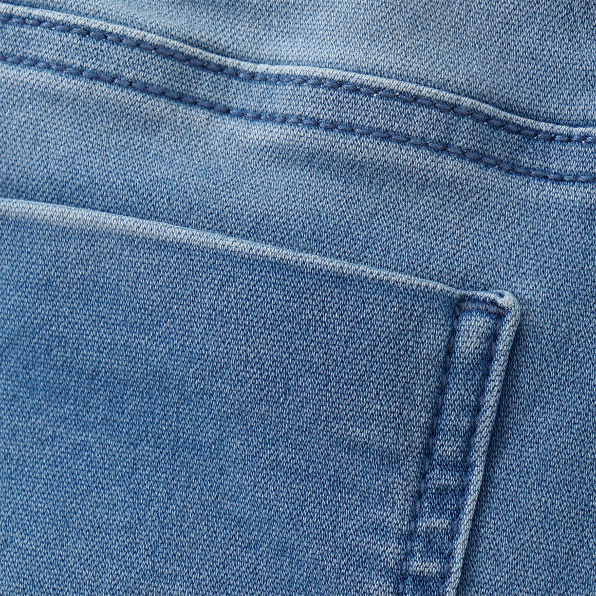 Topolino Jungen Jeansshorts mit Tunnelzug hellblau