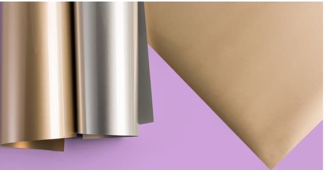 Cricut Everyday Iron-On prøver 6-pak (metallics)
