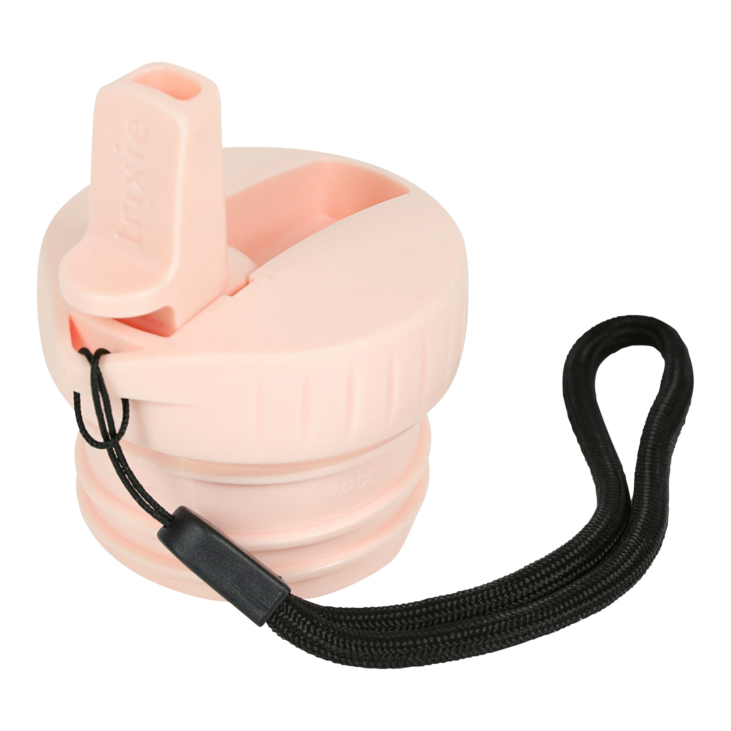 trixie Trinkflasche aus Edelstahl 350 ml Hase / rosa