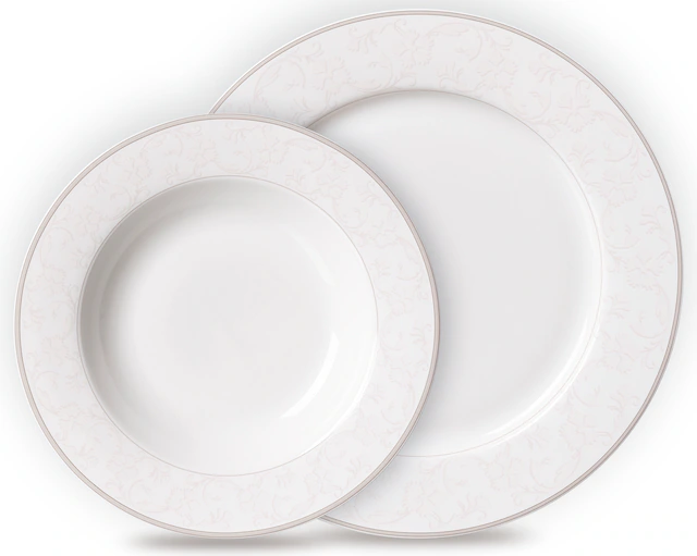 Ritzenhoff & Breker Tafelservice »Teller Set, Geschirr-Set ISABELLA« extravagantes Design, 12 Teile, für 6 Personen