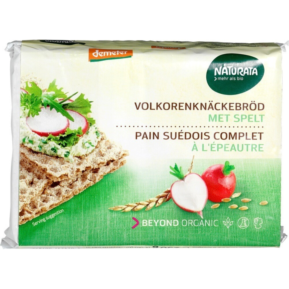 3x Naturata Knackebrod Spelt250 gr