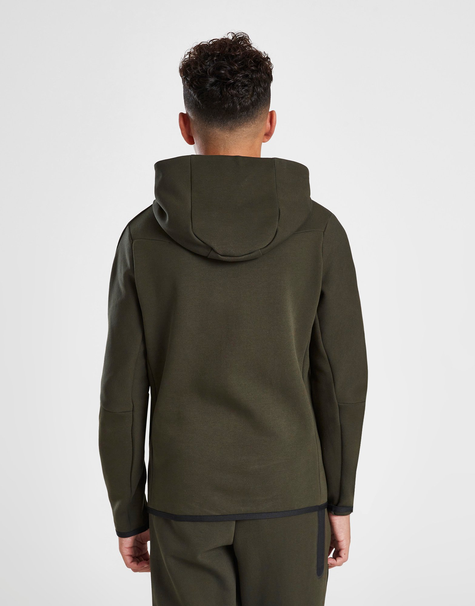 Nike Sweat à Capuche Zippé Tech Fleeche Junior