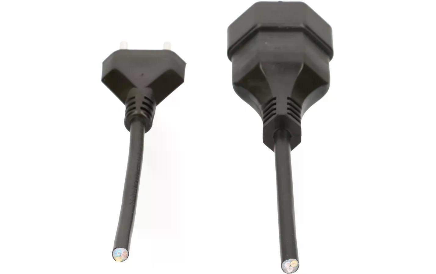 Verlängerungskabel 0.25 m T13 - T12, Schwarz0.25 m langes Verlängerungskabel mit T12-Stecker und T13-Kupplung
