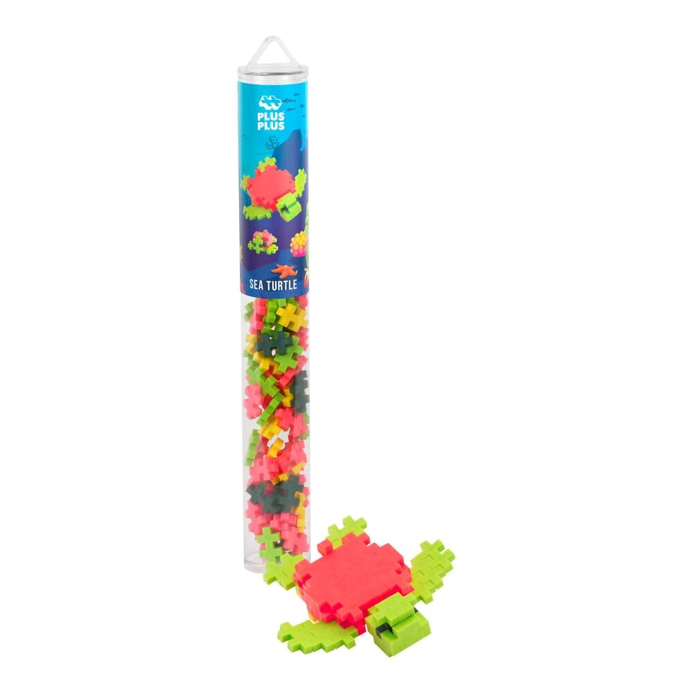 Plus Plus Plus Plus Tube - Zeeschildpad (100 stukjes)
