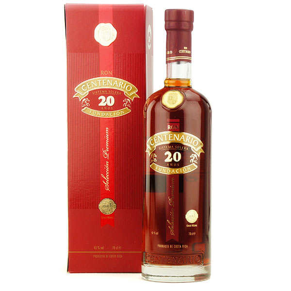 Centenario rhum Premium 20 ans - Costa Rica - 40 %