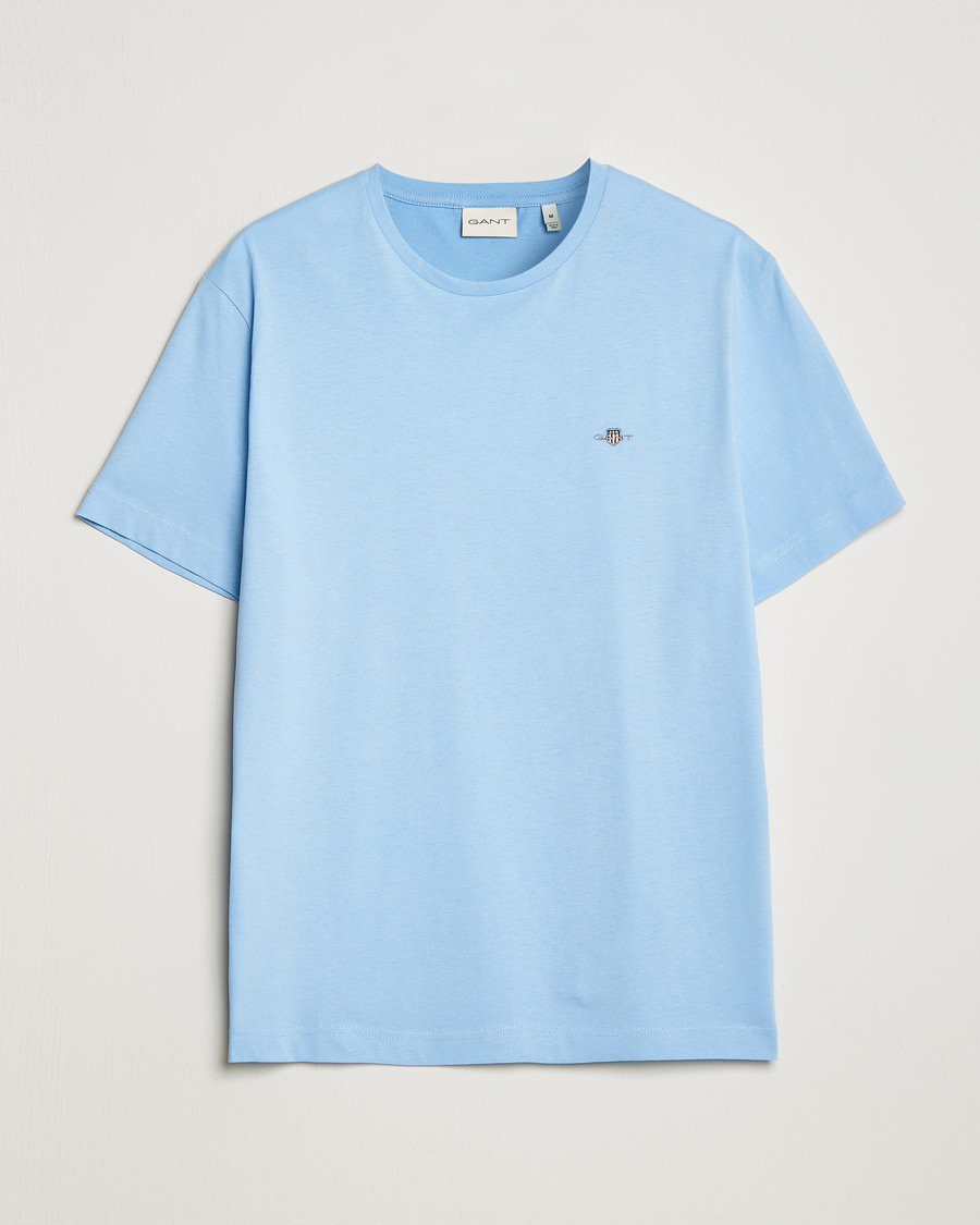 GANT The Original Solid T-Shirt Capri Blue