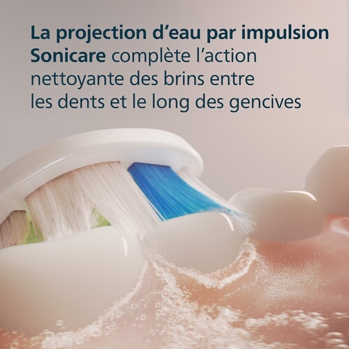 Brossette dentaire Philips Sonicare HX6062/87 Optimal White Lot de 2 Blanc