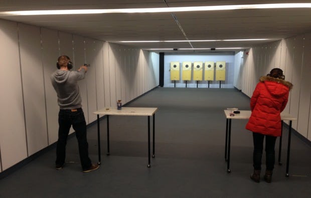 Sportschützentraining Pistole und Revolver Wallenhorst