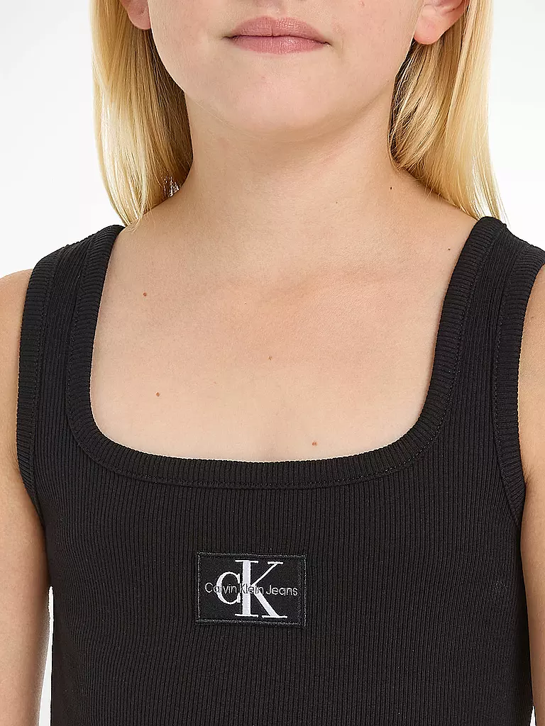 CALVIN KLEIN JEANS Mädchen Minikleid  schwarz