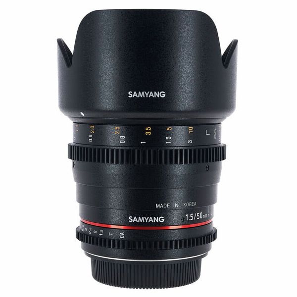 Samyang MF 50mm T1,5 Video DSLR II EF