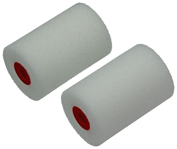 SAM - Lakroller 2 x 5cm - 11x7x4 cm - Wit