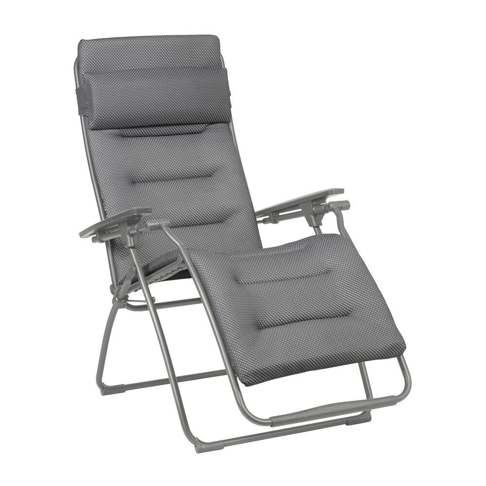 Gepolsterte Zero-Gravity-Relaxliege Futura BeComfort® Grau Silver