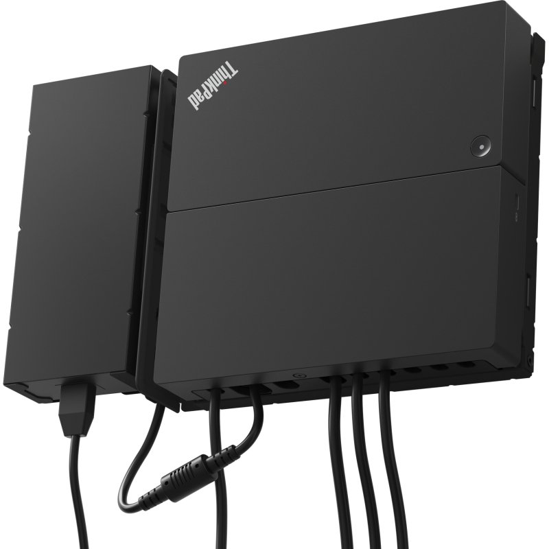 Lenovo ThinkSmart SmartDock Avec fil USB 3.2 Gen 2 (3.1 Gen 2) Type-C Noir