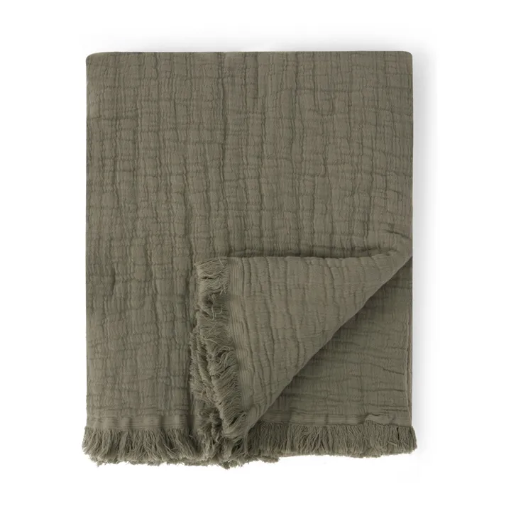 garbo&friends Couverture Mellow | Vert kaki