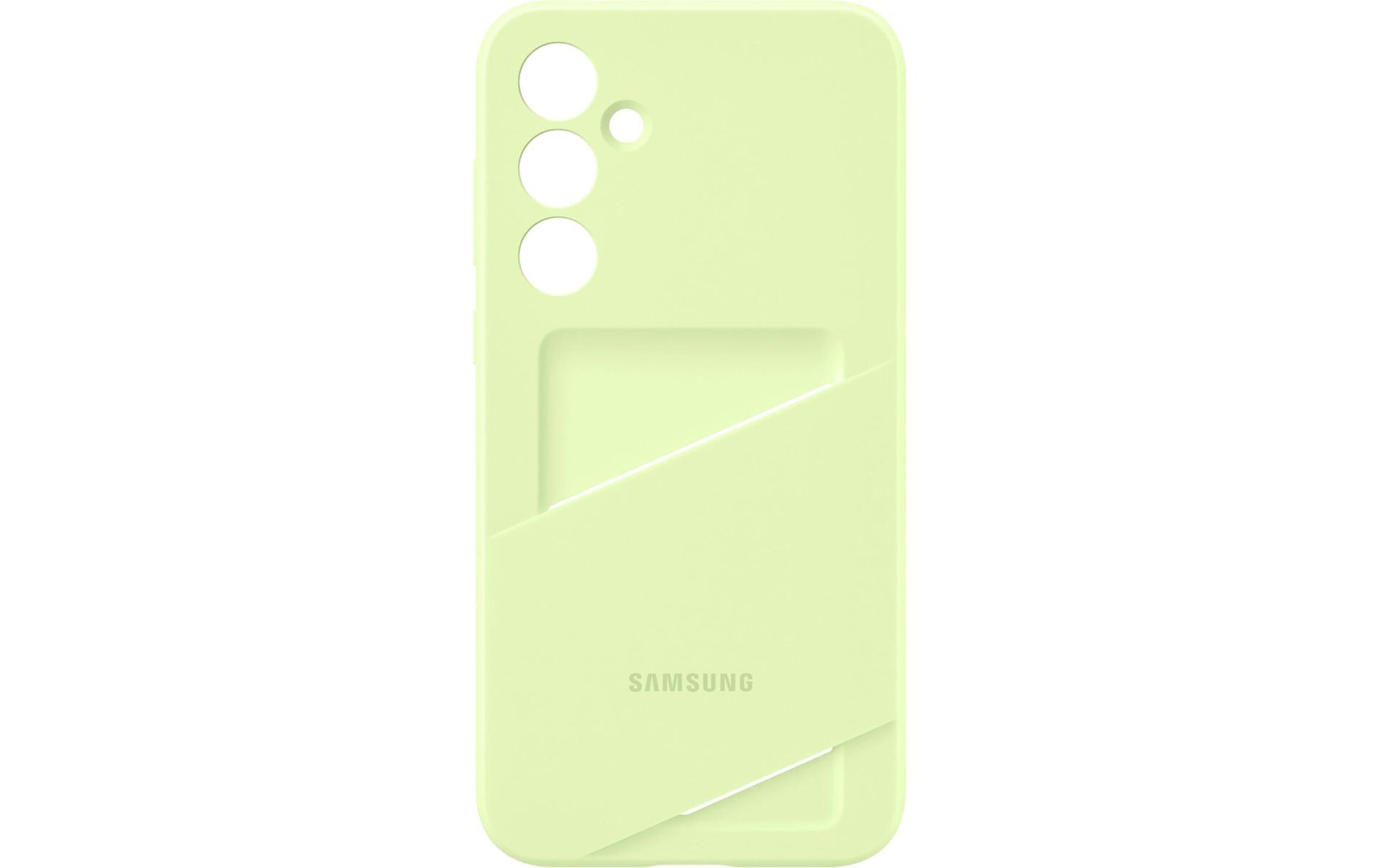Back Cover Card Slot Galaxy A35 5G LimeSchlanke Schutzhülle mit Kartenfach für das Samsung Galaxy A35 5G