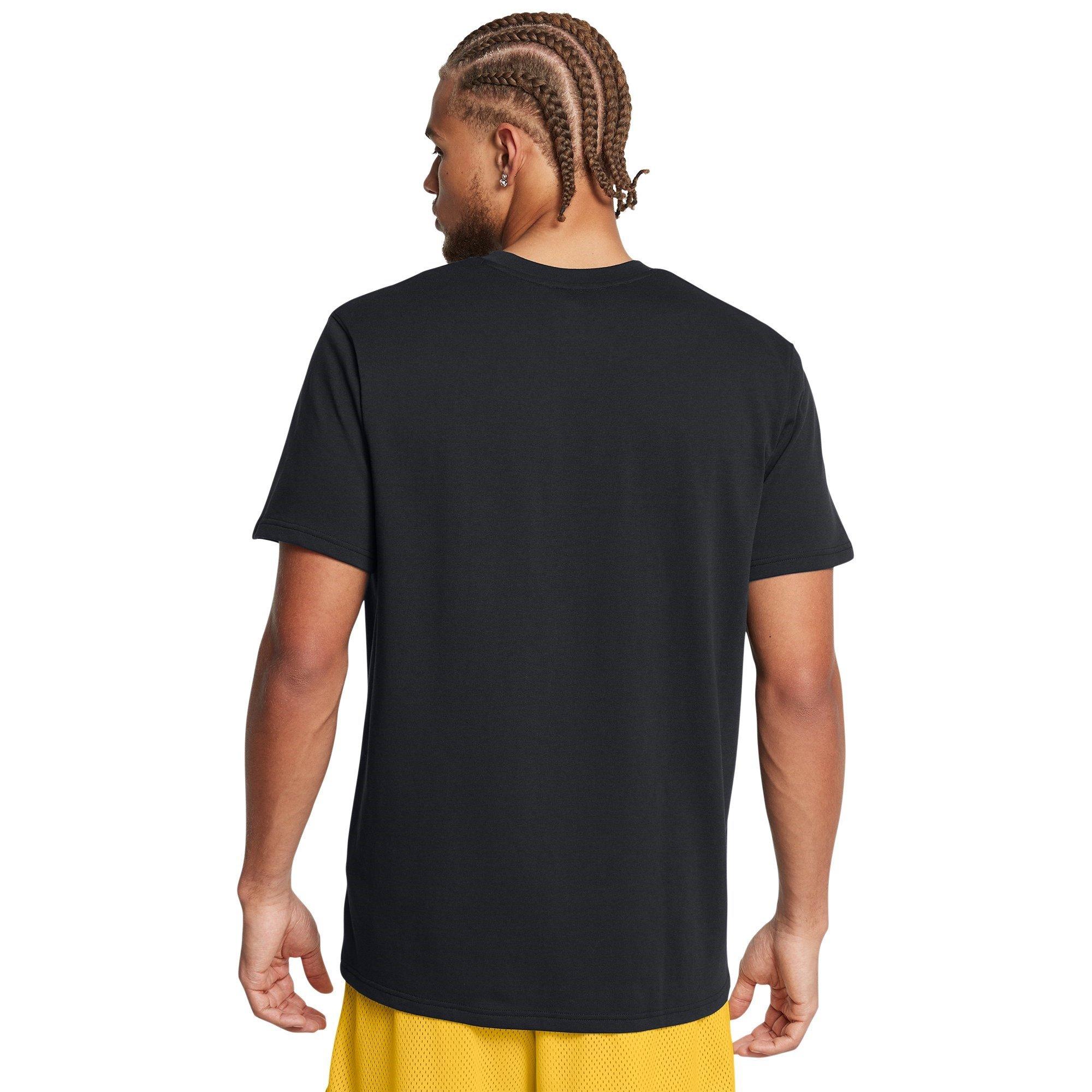 Under Armour UA Curry Logo Heavyweight T Shirt Mens