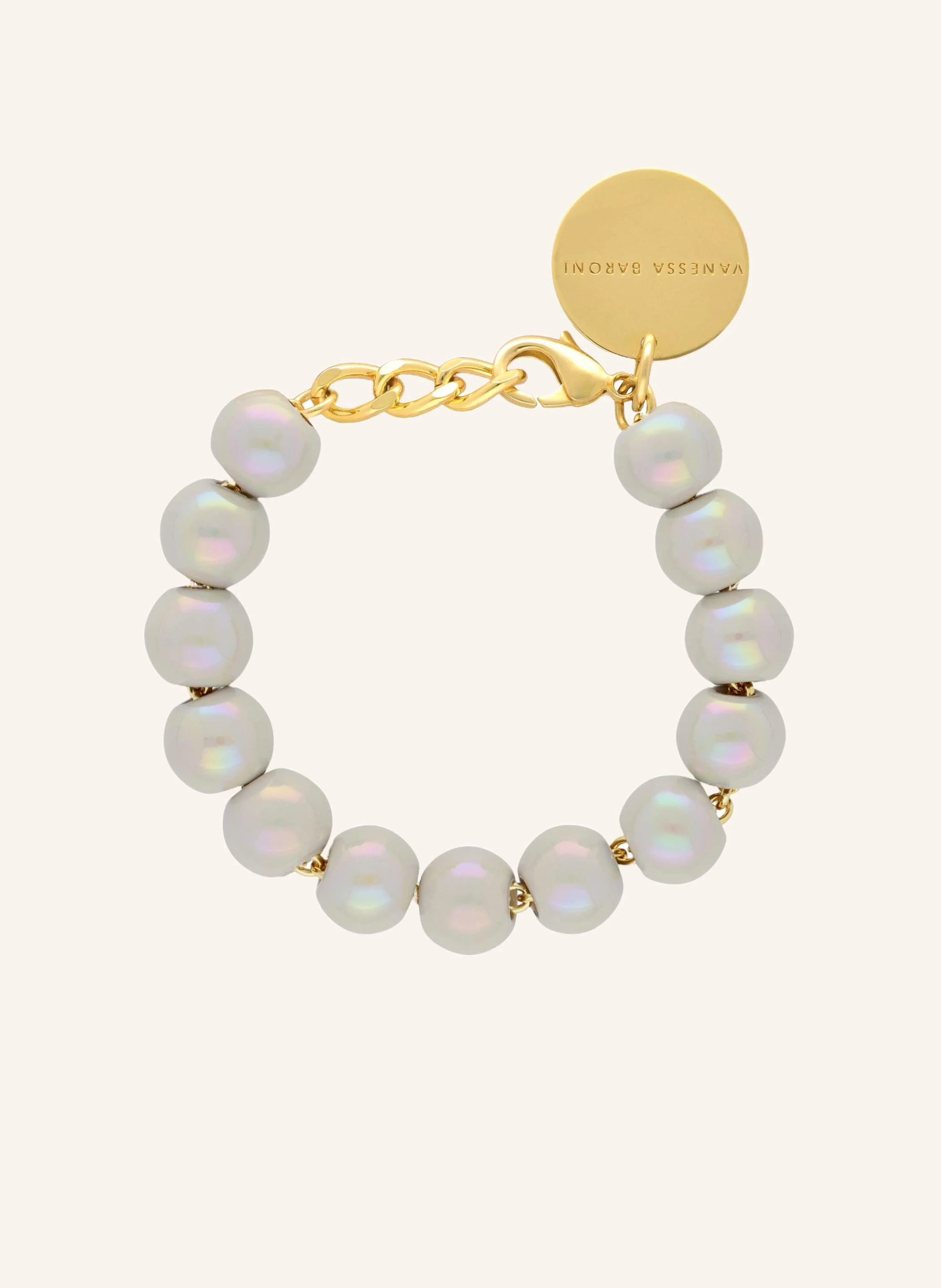 VANESSA BARONI Armband MINI BEADS BRACELET IRIDESCENT SOLID by GLAMBOU